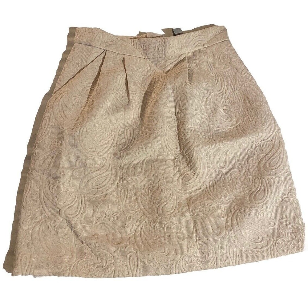 H&M Skirt Womens size 6 A line Princess Pink‎ Barbie Core Embossed NEW